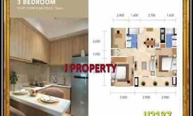 DIJUAL/SEWA Apart Damocy 3BR 50JTA/NEGO/0858.111.77708