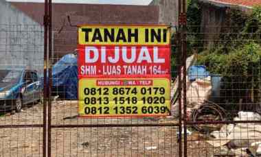 dijual tanah 164 m2