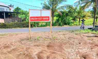 Dijual Tanah 1690 m2 di Angantaka dekat Ubud Sukawati Gianyar Bali