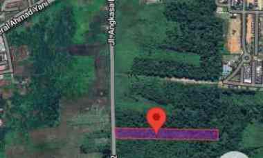 Dijual Tanah Tepi Jalan Raya Angkasa Pura 2, Luas 1,2 Ha