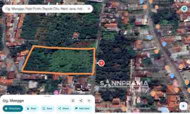 Tanah Pinggir Jalan 4738 m2 di Pasir Putih Sawangan Depok