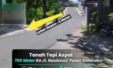 Tanah Tepi Aspal di Gamping Murah dekat Kampus Umy Jogja 0,7 km Pasar