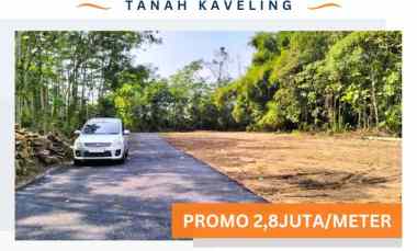 Tanah Murah Promo 2,8juta/meter dekat Stadion Maguwoharjo