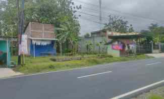 Tanah Strategis Buka Usaha Tepi jl Raya Batujamus Sragen