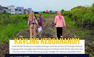 Dijual Kavlingan Berlian dekat dengan Flyover Aloha Waru