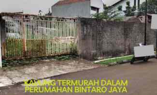 Kavling Termurah di Perumahan Bintaro Jaya, 850m2, Rp12jt/m2