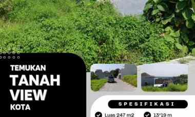 Tanah View Kota Bukit Sendangmulyo Tembalang Ideal untuk Dipecah