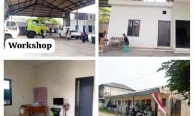 Jual Cepat Lahan 1.800 m2 dan Workshop Kontrakan 6 Pintu di Cakung