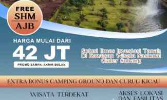 Dijual Tanah Kavling SHM di Kawasan Wisata Ciater Subang