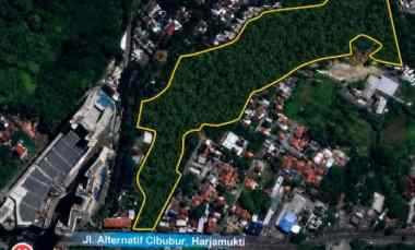 Dijual Tanah Pinggir Jalan dekat Trans Studio Mall Cibubur