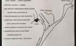 Tanah Luas Murah dekat Puncak dan Pabrik Yakult di Sukabumi dekat Tol