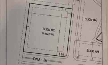 Dijual Tanah Kavling Pergudangan Greenland Cikarang Jawa Barat