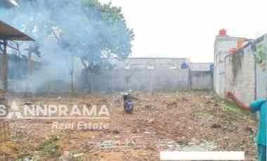 Tanah Kotak SHM Cinangka Pinggir Jalan Raya Cocok untuk Cluster Rn