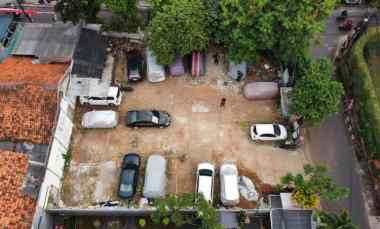 Tanah Hook Kotak 19.6x18 Area Cipete Pinggir Jalan, 850 meter ke Jalan