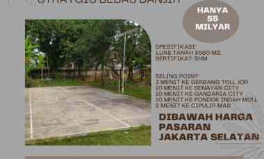 dijual tanah cipulir kebayoran lama