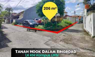 Tanah Prospek Area Kost dalam Ringroad, Maguwoharjo, Jogja 1,6 km Kam