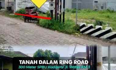 Wow Tanah Strategis dalam Ringroad dekat Malioboro Jogja Cuma 2 km