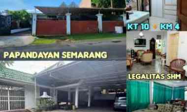 dijual tanah dan bangunan di papandayan semarang