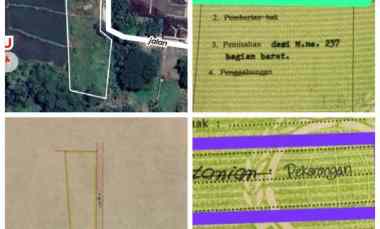 Tanah Dijual di Dekat Exit Tol Banyudono Boyolali