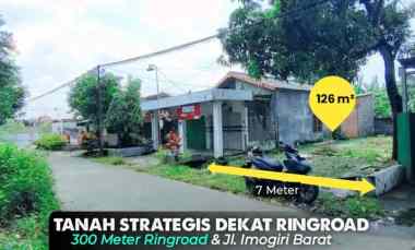 Tanah Murah di Bangunharjo, Sewon 300 meter ke Ringroad jl. Imogiri