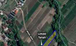 Tanah 1700m2 Air Mengalir Lokasi Wisata Ponggok Klaten 340jt