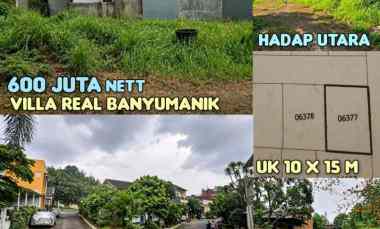 Dijual Tanah di Perum Villa Real Banyumanik Semarang