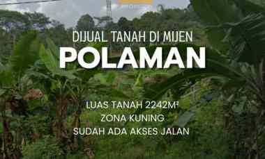 Dijual Tanah di Polaman Mijen Semarang