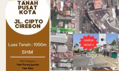 Dijual Tanah di Pusat Kota Cirebon