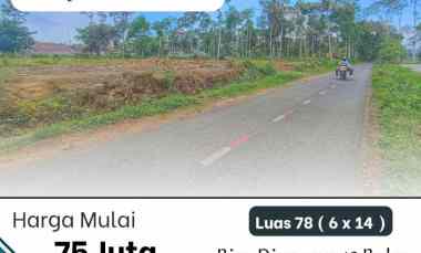 Tanah Dijual di Kidangbang wajak malang