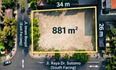 Tanah Dijual di Dr Sutomo