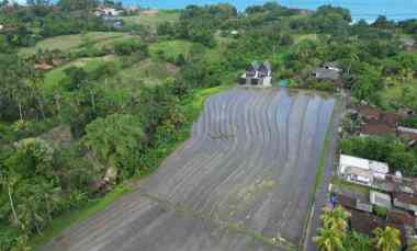 Dijual Tanah Sawah dekat Pantai di Balian Beach Tabanan