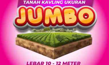 Tanah Kavling Murah Ukuran Jumbo Barakka Land di Kedamean Gresik