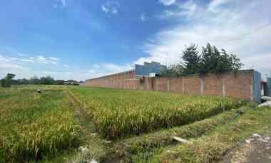 Dijual Tanah Kering Kawasan Industri Trangsan, Gatak, Sukoharjo