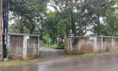 Tanah Luas Pinggir Jalan Bojongsari dengan Rumah Cantik -frylin