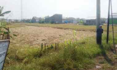 Jual Tanah 2.561 m2 di Menganti Gresik dekat Pasar Menganti