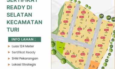 Tanah Kaveling 186 juta Siap Ajb di Selatan Kecamatan Turi