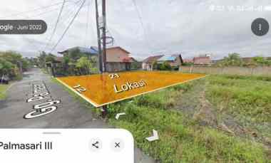 Dijual Tanah Siap Bangun Uk 12 X 21, Husin Hamzah Gg.palmasari 3