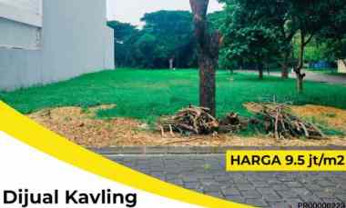 Tanah Dijual di Graha Natura Surabaya Barat Kavling Premium