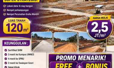 dijual tanah gunung pati