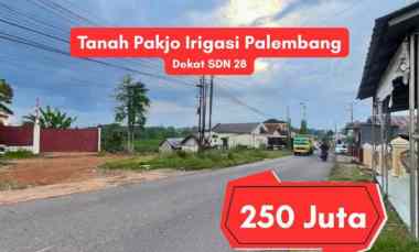 Tanah Dijual di irigasi pakjo