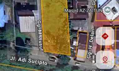 Tanah Siap Bangun Pinggir Jalan Adisucipto Samping Graha Pariwara