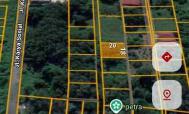 dijual tanah jalan ampera