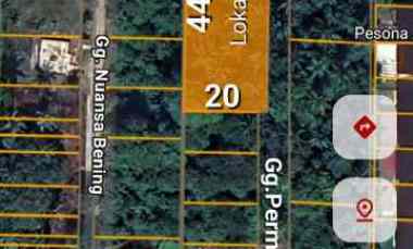 dijual tanah jalan ampera gang permata kota