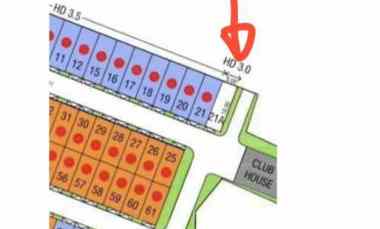 Murah Rp. 14 jt/m2 Dijual Tanah Kavling Dian Istana The White House Wi