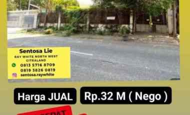 Murah Dijual 1160 m2 Tanah Surabaya Pusat Kota di Jalan Embong Gayam