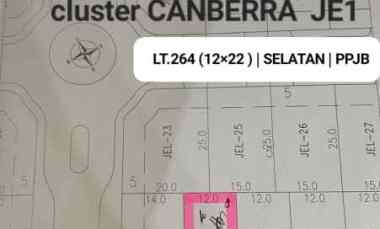 Dijual 264 m2 Tanah Kavling Grand Pakuwon Canberra dekat Food Junction