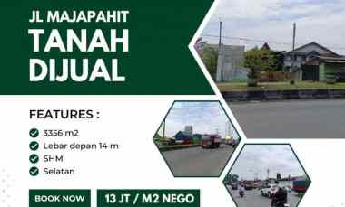Tanah Jalan Majapahit Raya Bisa untuk Gudang / Industri / Usaha Otomot