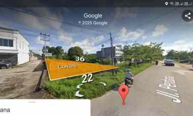 Tanah Siap Bangun Lokasi Pinggir Jalan Perdana. Harga 4 jt /meter