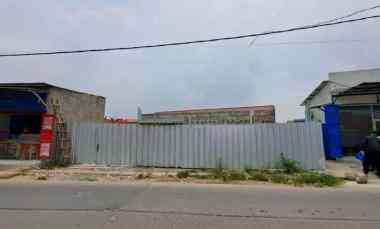 Tanah Dijual di Jalan Raya Pertamina Kedung Pengawas Babelan Bekasi