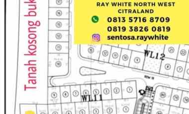 Dijual Tanah Raya Woodland Citraland Surabaya Nol Jalan RAYA Kembar